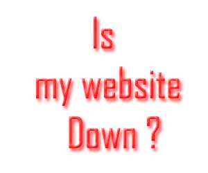 is my website down