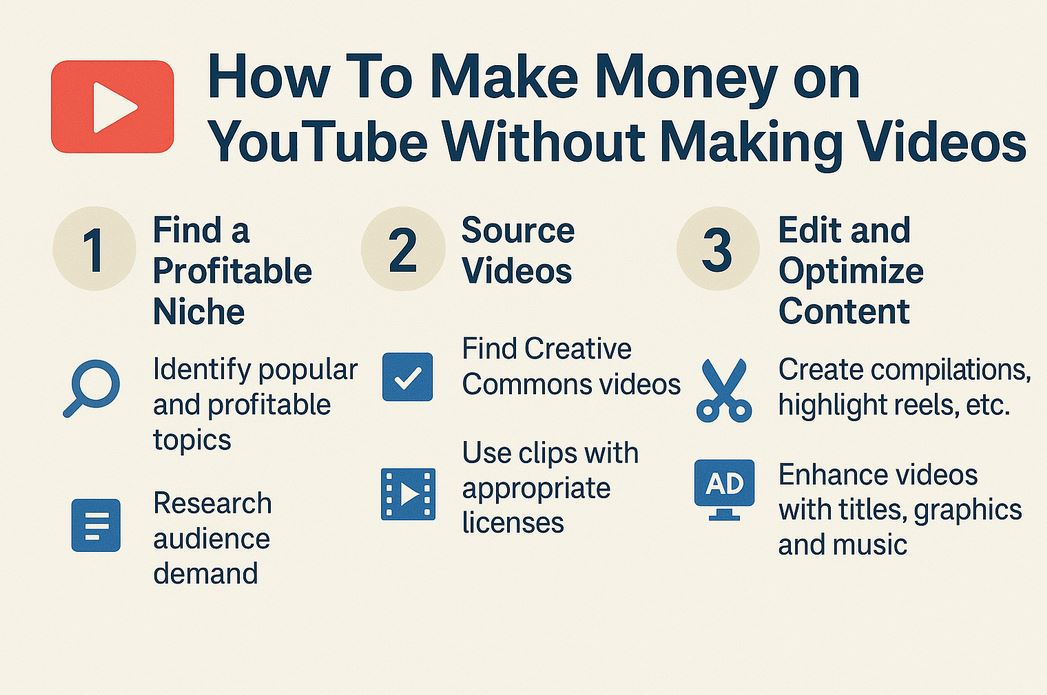 How To Make Money On Youtube Without Making Videos